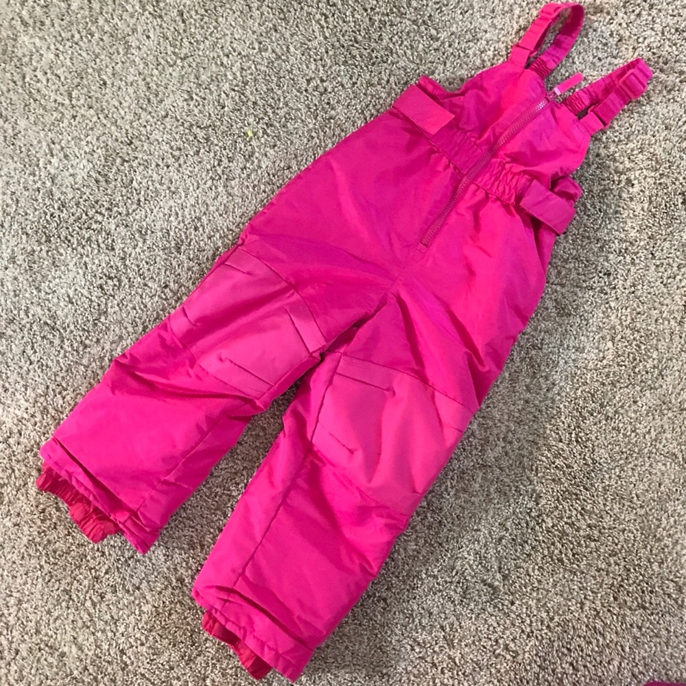 Like New Cat & Jack Hot Pink Snow Ski Pants, Size 4T.